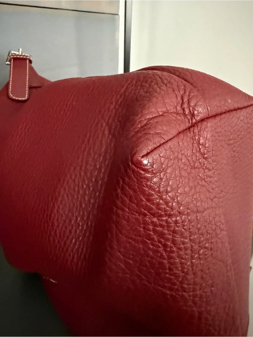 Dooney & Bourke Pebble Leather Hobo - Flawed, Please Read - Picture 9 of 14
